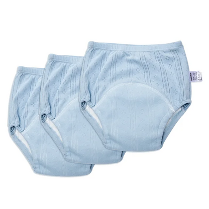 Comfortable Potty Training Underwear - TotTrainer-Blue (3 Pieces)-Medium (17.6–24.3 lbs)-Nora Luxe