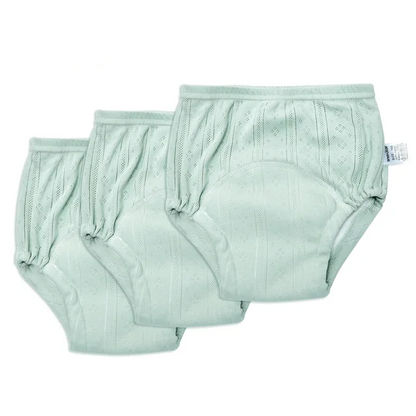 Comfortable Potty Training Underwear - TotTrainer-Green (3 Pieces)-Medium (17.6–24.3 lbs)-Nora Luxe
