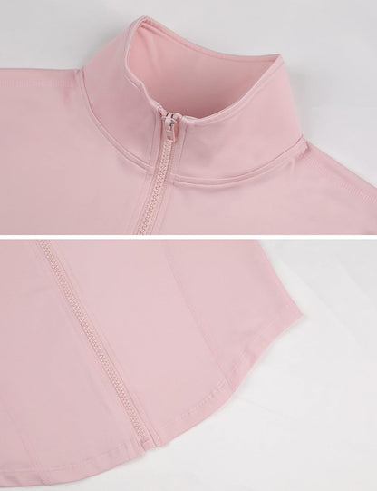 Comfortable Sports Jacket - FlexiMove-Apricot-XS-Nora Luxe