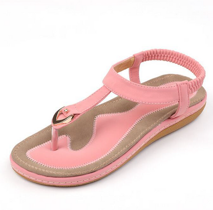Comfortable summer shoes with a heel for ladies – Marisa (Now 1+1 Free!)-Beige-5.5-Nora Luxe