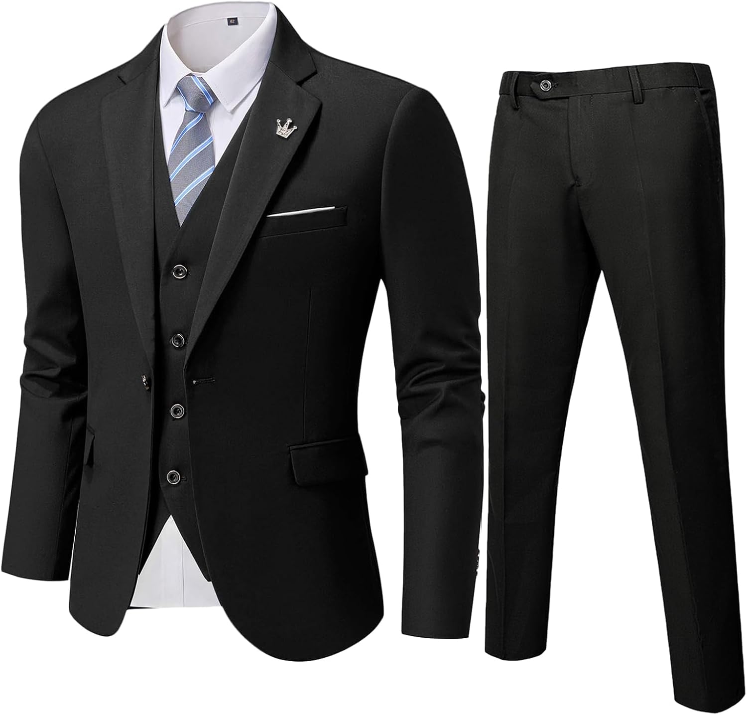 Comfortable Two-Piece Men's Suit - Ralph-Bordeaux-XS-Nora Luxe
