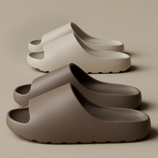 Comfortable & Waterproof Unisex EVA Slippers with Open Toe – Remy-Beige-4-Nora Luxe
