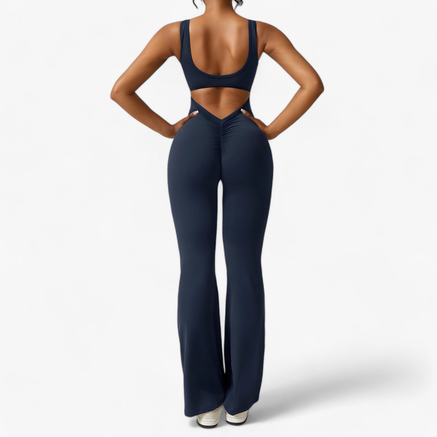 Comfortable Women's Jumpsuit – Amélie-Dark blue-XS-Nora Luxe