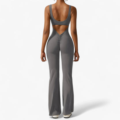 Comfortable Women's Jumpsuit – Amélie-Gray-XS-Nora Luxe