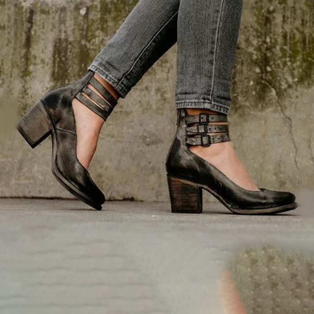 Comfortable Women's Shoes - Ariane-Brown-2.5-Nora Luxe