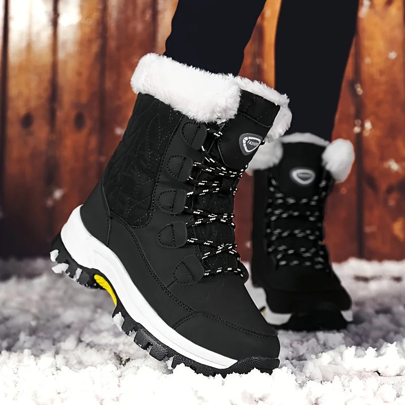 Comfortable Women's Winter Boots - Aurora-White-3.5-Nora Luxe
