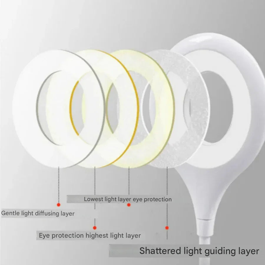 Compact and Rechargeable Night Light - SoftGlow-White-Nora Luxe