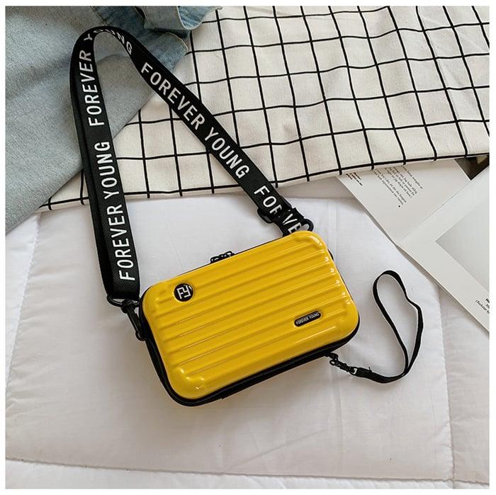 Compact and Stylish Mini Travel Bag for Women - LunaBag-Black-Nora Luxe