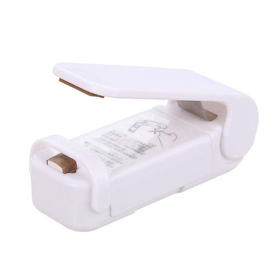 Compact Bag Sealer - FreshLock Sealer-White-Nora Luxe