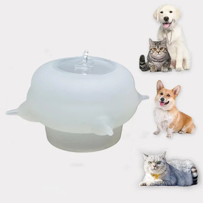Compact Milk Bowl for Kittens - KittySip-Pink-Nora Luxe