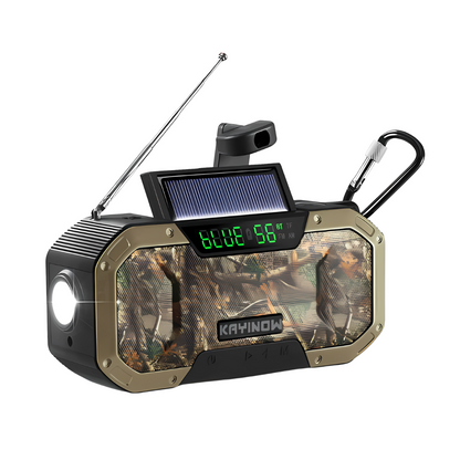 Comprehensive Emergency Radio - SurvivorLight-Brown-Nora Luxe