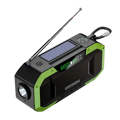 Comprehensive Emergency Radio - SurvivorLight-Green-Nora Luxe
