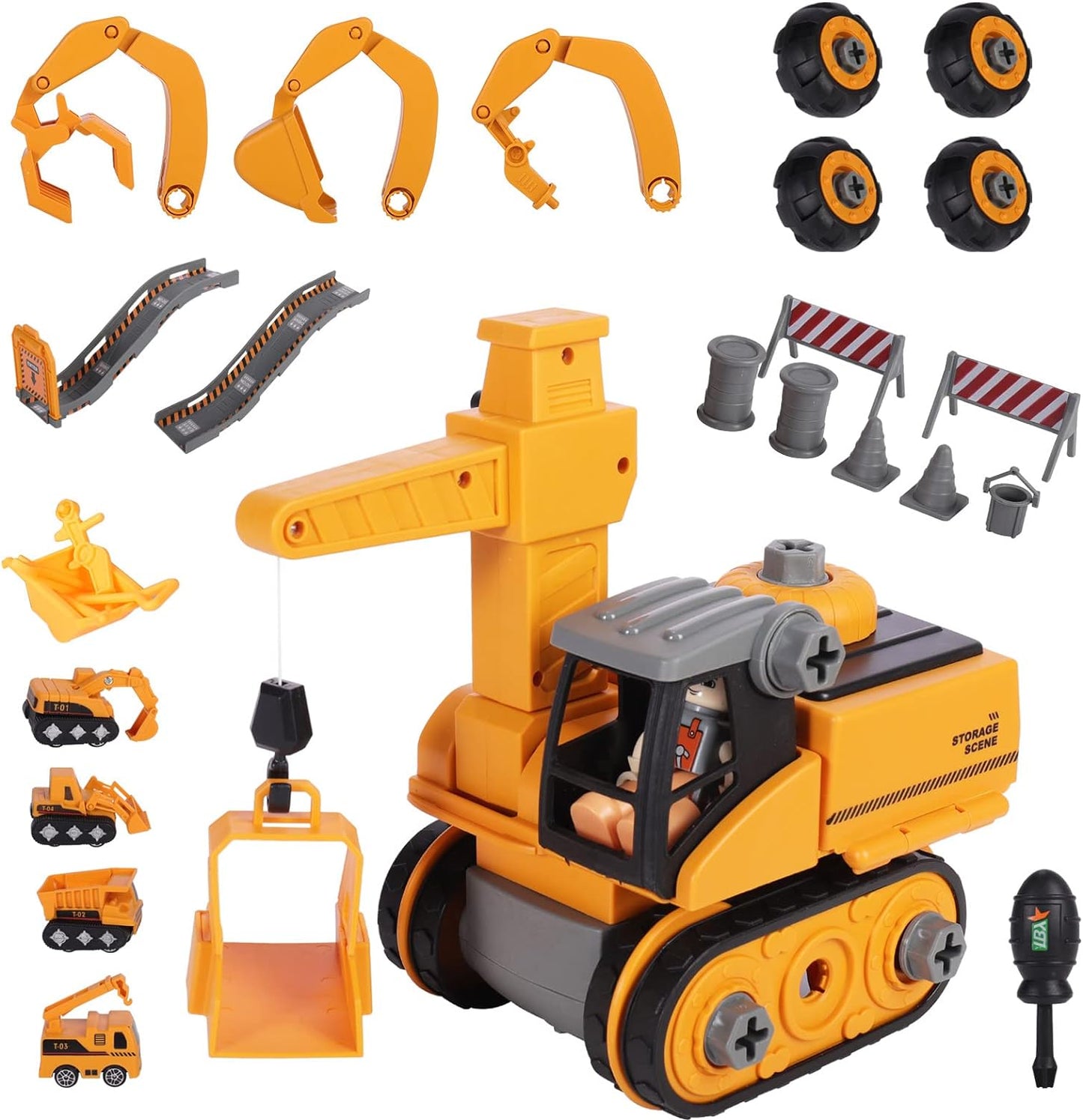 Construction Playset – BuildMaster-The Livary