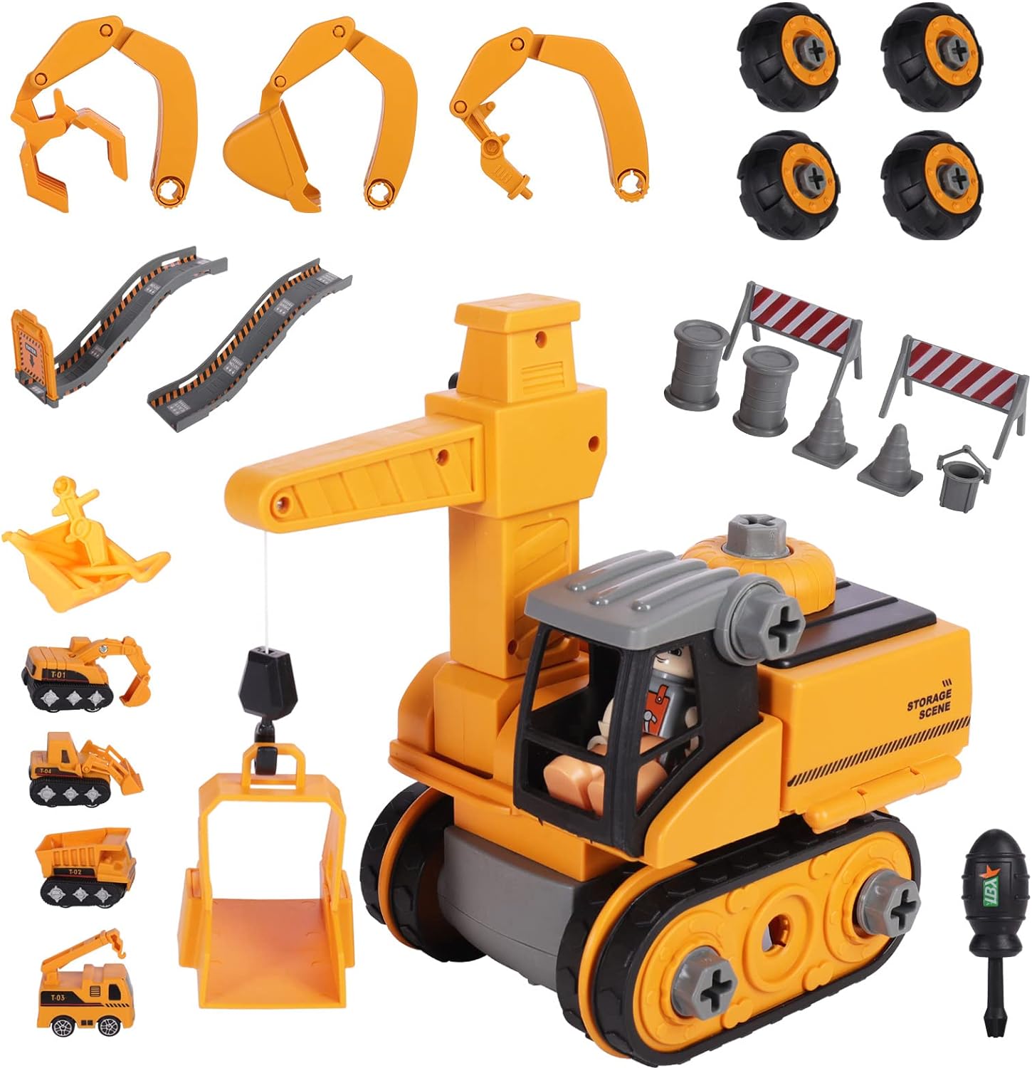 Construction Playset – BuildMaster-The Livary