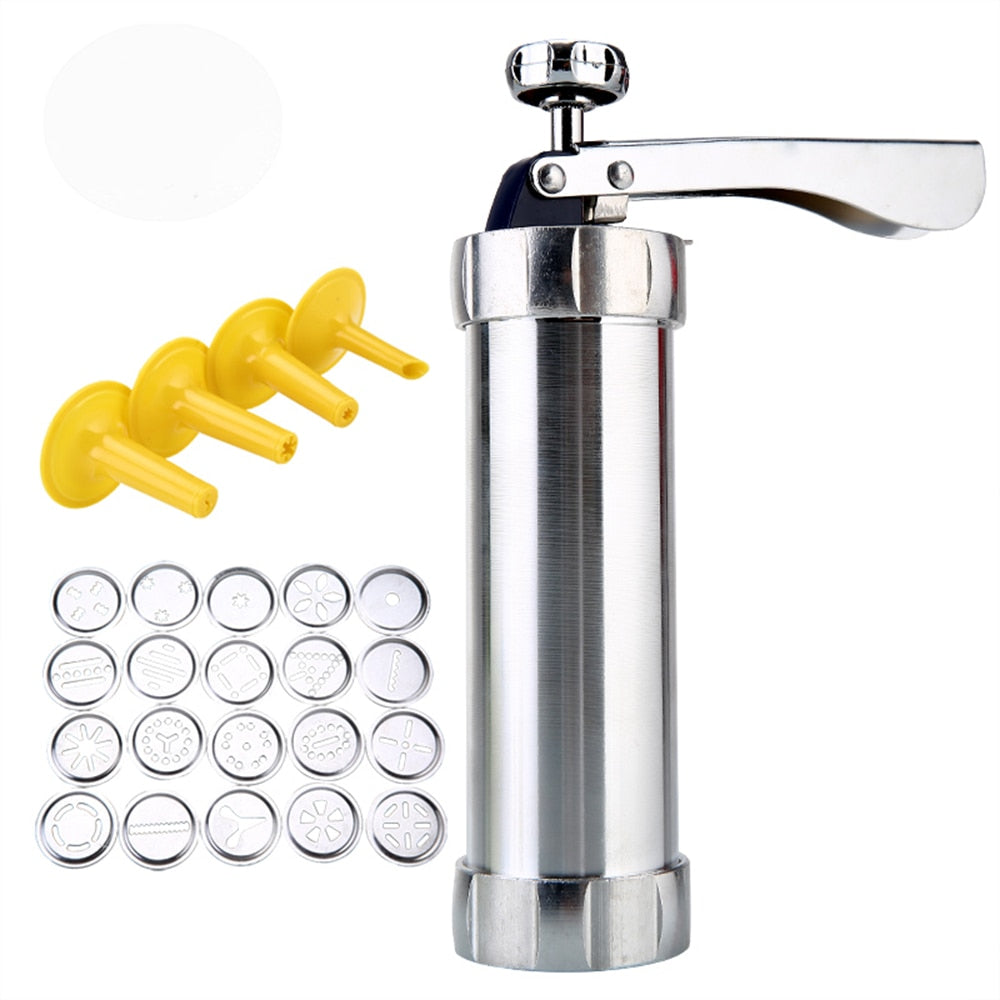 Cookie press - CookieCrafter-Including 20 shapes-Nora Luxe