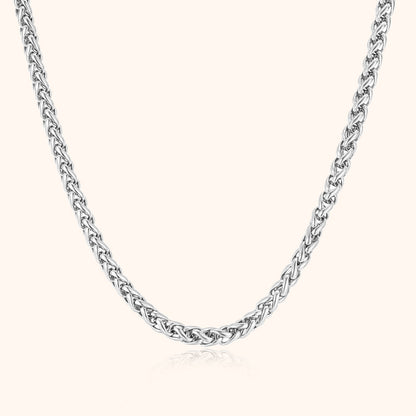 Cool Men's Necklace - Fortis-Silver-Nora Luxe