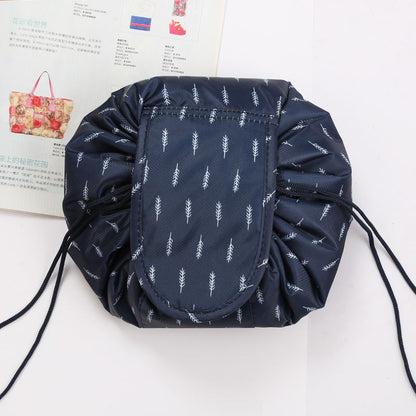 Portable Drawstring Cosmetic and Toiletry Bag –