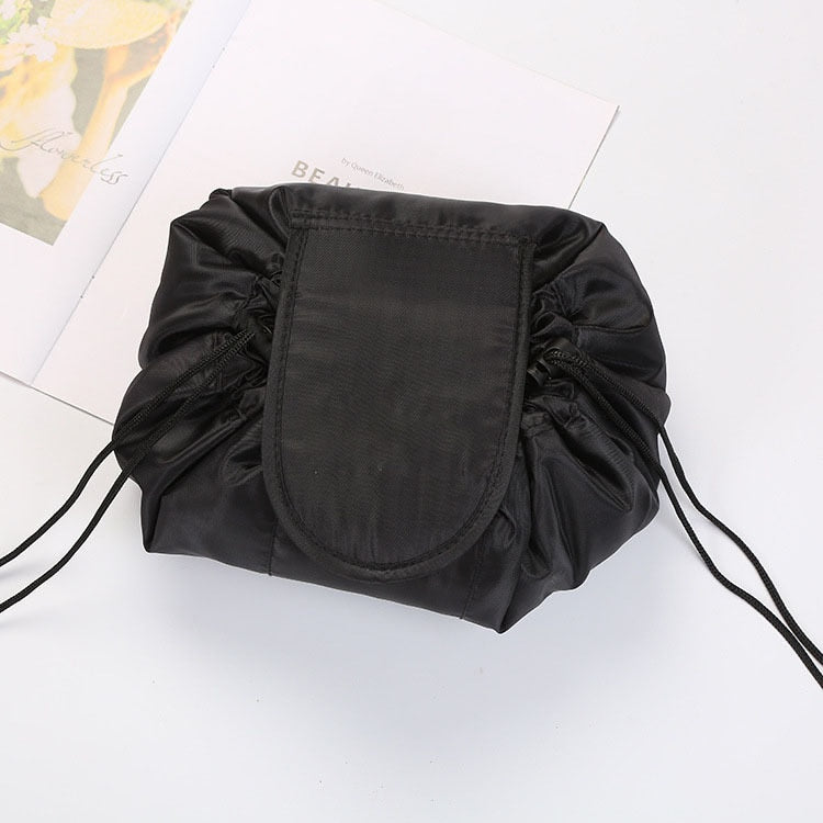 Portable Drawstring Cosmetic and Toiletry Bag –