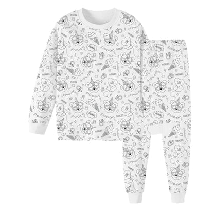 Creative Kids Pajama - DreamArt-Icy Polar Bear-3 Years-Nora Luxe