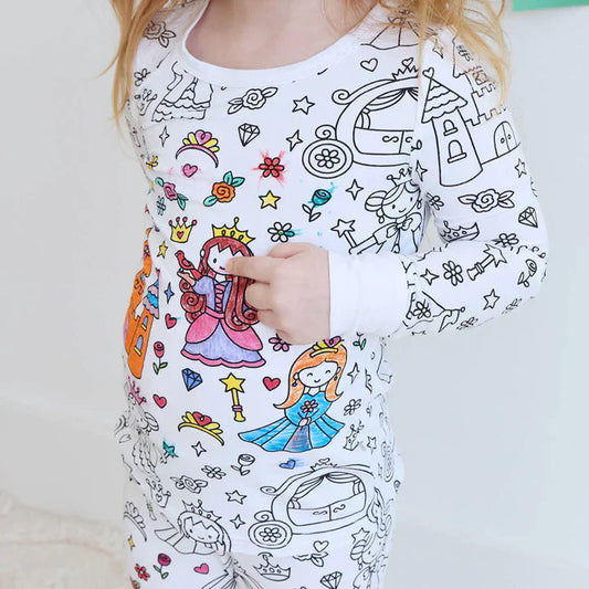 Creative Kids Pajama - DreamArt-Princesses-3 Years-Nora Luxe