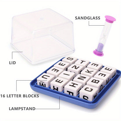 Creative Table Game for Finding Words - LetterRace-Nora Luxe