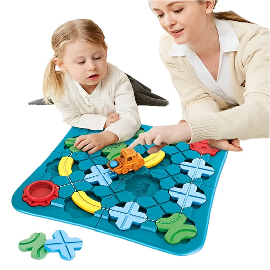 Creative Train Track Set – TrackMaze-The Livary