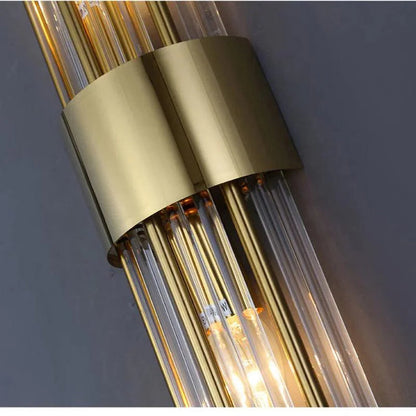 Crystal LED Wall Light - Luméra-Gold-Warm white (2700-3500K)-30 cm-The Livary