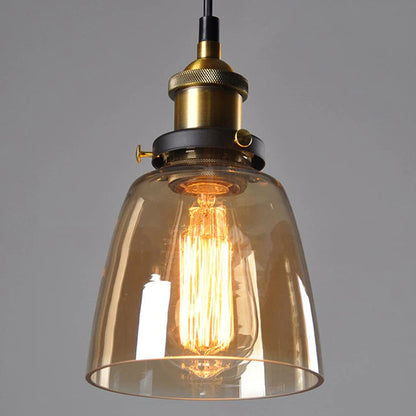 Crystal Luxury Pendant Lamp - Vincent-Amber 1-Nora Luxe