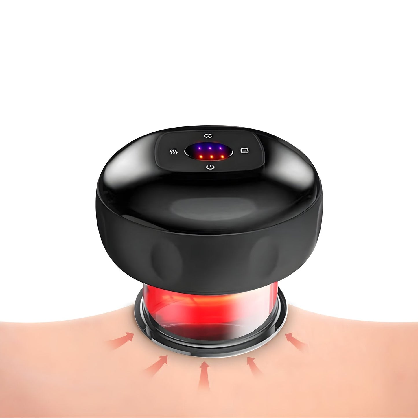 Cupping Massager - ThermaCup-Black-Nora Luxe