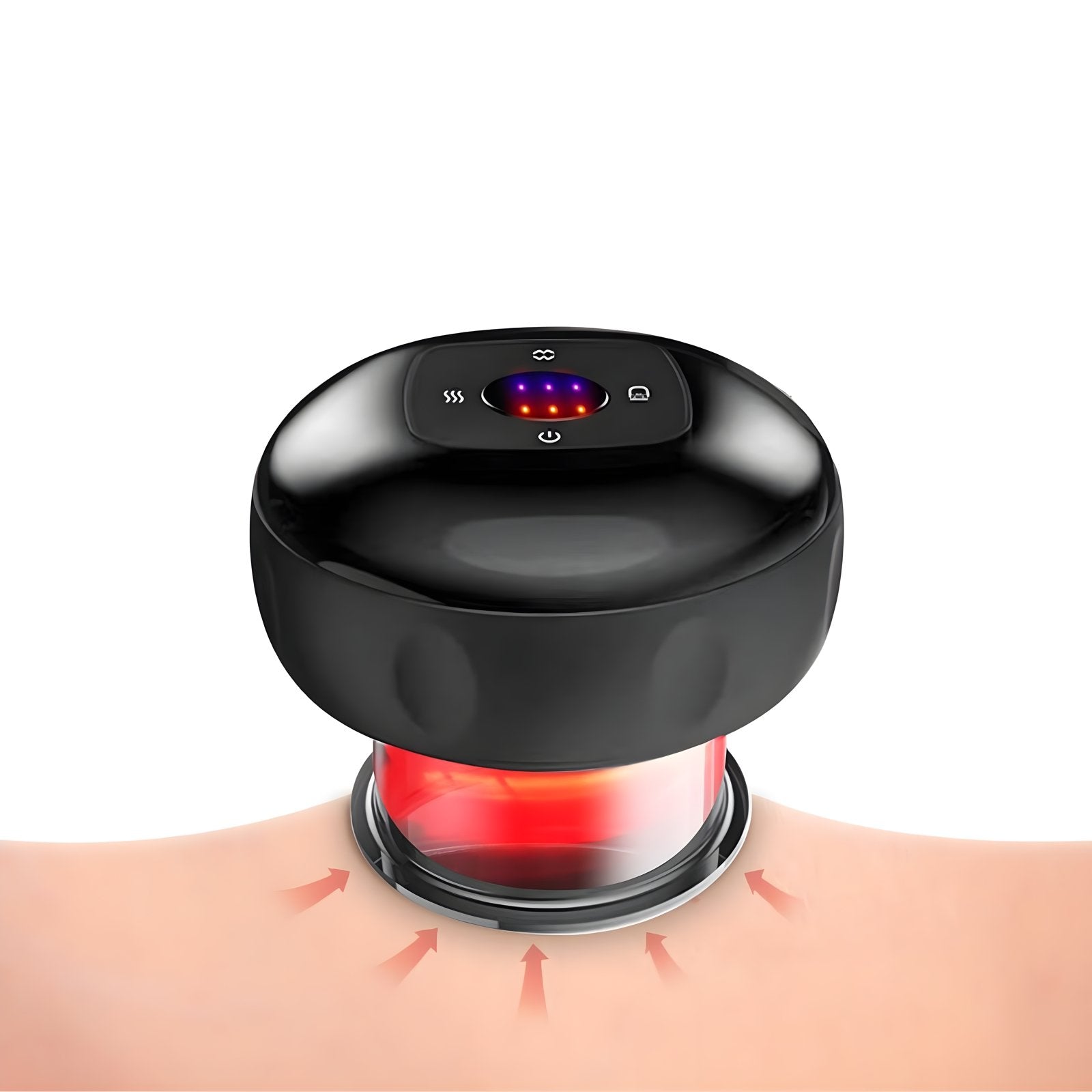 Cupping Massager - ThermaCup-Black-Nora Luxe