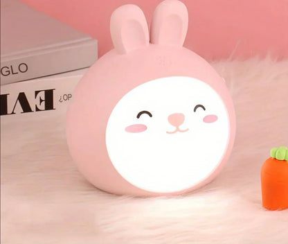 Cute Night Light for Children's Rooms - CuddlePaw-Pink-Nora Luxe