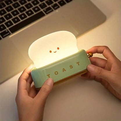 Cute Night Light - GlowToasty-Green-Nora Luxe