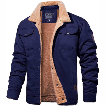DEAVON - Timeless Bomber Jacket for Men-Marine-S-Nora Luxe