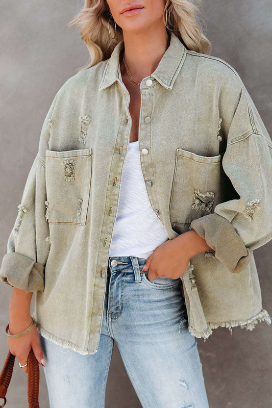 Denim jacket with character – Leona-S-Nora Luxe