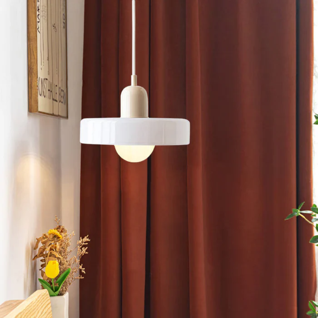 Design LED Pendant Lamp - GloboLuxe-Cream-White-9.84 in-Nora Luxe