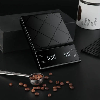 Digital Kitchen Scale - PerfectScale-White-3Kg = 6.61 lbs-Nora Luxe