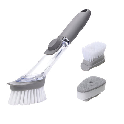 Dish brush with soap dispenser - DishMaster-Nora Luxe