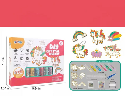 Do-It-Yourself Keyring Painting Kit - SparkleArt-Christmas-Nora Luxe