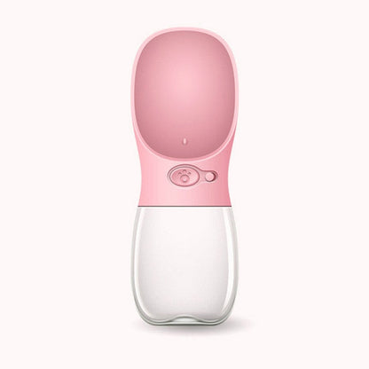 Dog Water Bottle for On the Go - HydroDog-Pink-11.83 fl oz-Nora Luxe