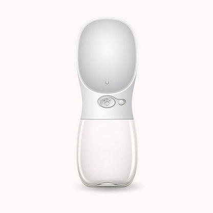 Dog Water Bottle for On the Go - HydroDog-White-11.83 fl oz-Nora Luxe