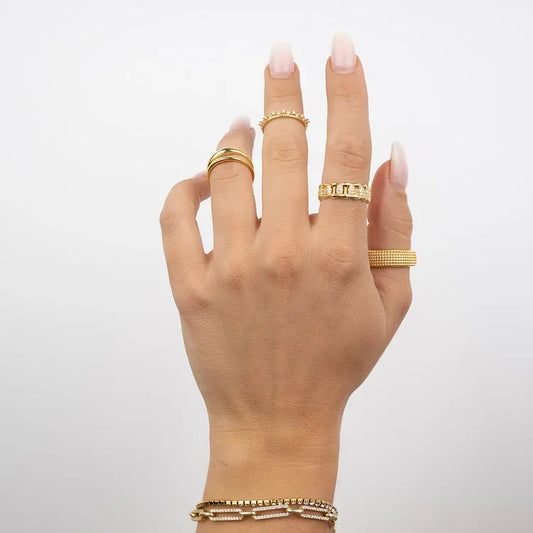 Double Ring - Aluna-Gold-5-Nora Luxe