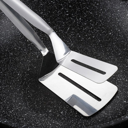 Double-Sided Stainless Steel Spatula - DuoFlip-Nora Luxe