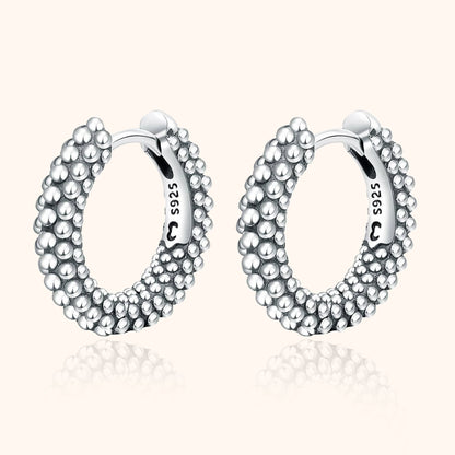 Ear stud earrings - Aurilia-Silver-Nora Luxe