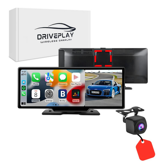 DrivePlay Pro 2+ – CarPlay & Android Auto Screen – VisionX