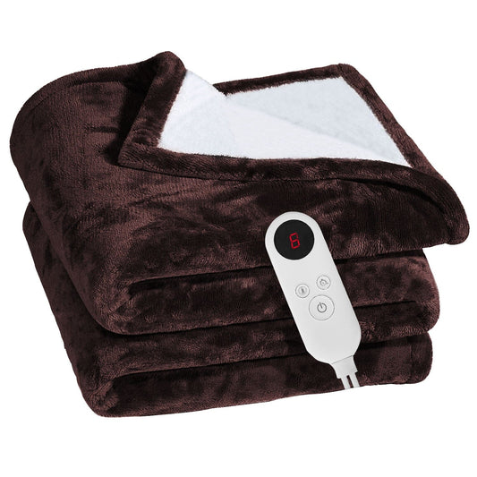 Electric Heated Fleece Blanket - CozyHeat-Nora Luxe