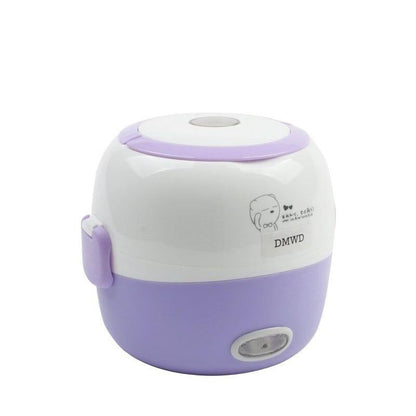 Electric Lunch Box - SteamMate-Pink-Nora Luxe