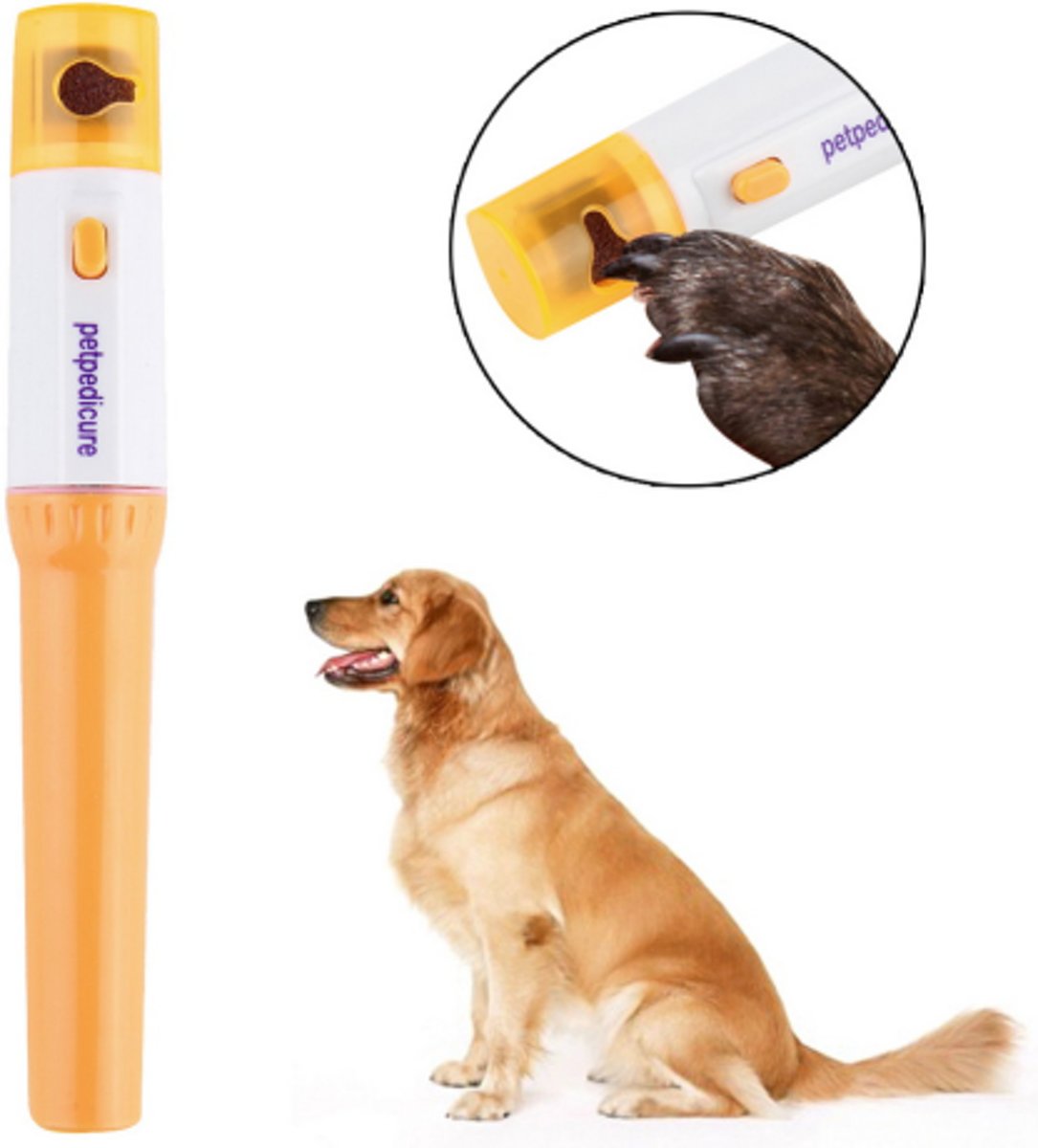 Electric Nail File for Dogs and Cats - PawCare Pro-Nora Luxe