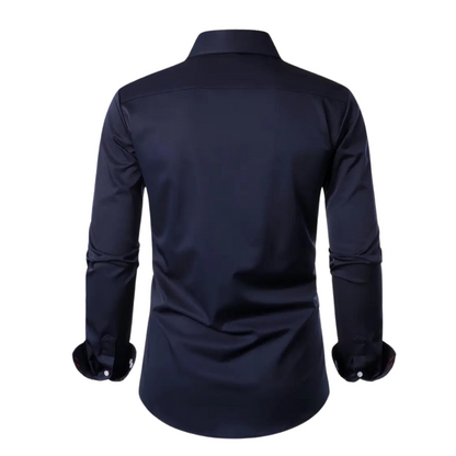 Elegant party shirt for men – Matteo-White-S-Nora Luxe