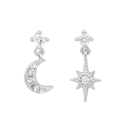 Enchanting Star Light Earrings - Astrid-Star Chain Earrings-Nora Luxe