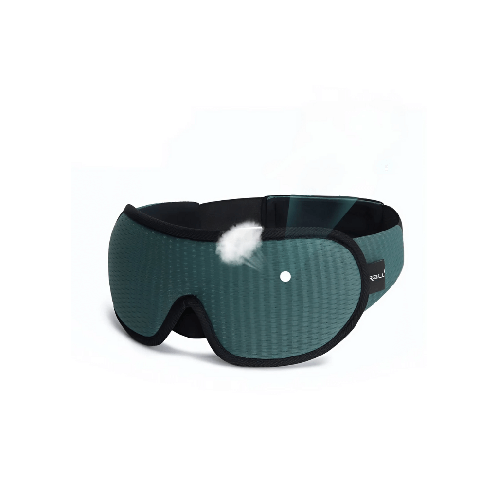 Ergonomic Sleep Mask - CloudDreamer-Green-Nora Luxe